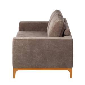 Sofa Campina (2-Sitzer) Microfaser - Kokosnuss Braun