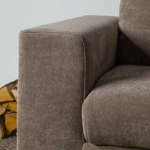 Sofa Campina (3-Sitzer) Microfaser - Kokosnuss Braun