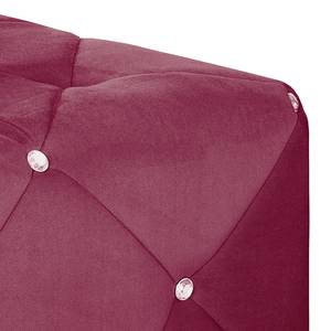 Canapé Carlotta (2 places) Microfibre bordeaux