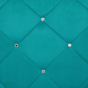 Canapé Carlotta (2 places) Microfibre turquoise