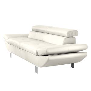 Sofa Kerry (3-Sitzer) Echtleder Weiß