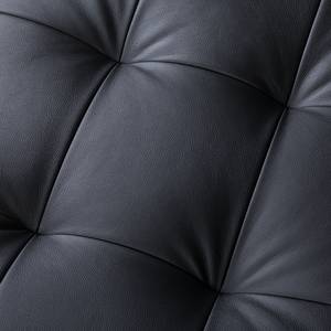 Sofa Cascia (3-Sitzer) Kunstleder Schwarz/Weiß