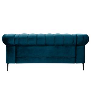 Sofa Cayley (2-Sitzer) Samt - Marineblau