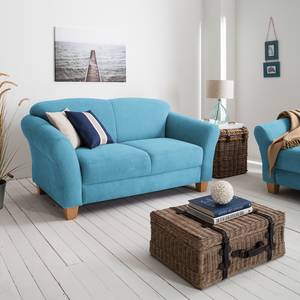 Sofa Cebu (2-Sitzer) Webstoff Hellblau