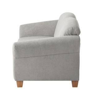 Sofa Cebu (2-Sitzer) Webstoff Silbergrau