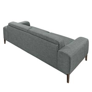 Sofa Chariot (2,5-Sitzer mit Hocker) Webstoff - Grau