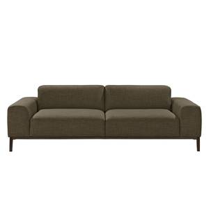 Sofa Chariot (2,5-Sitzer mit Hocker) Webstoff - Havanna