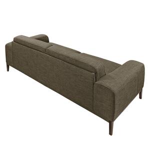 Sofa Chariot (2,5-Sitzer mit Hocker) Webstoff - Havanna