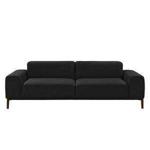 Sofa Chariot (2,5-Sitzer) Webstoff Schwarz