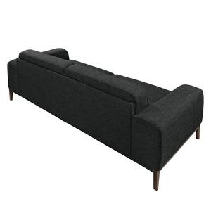 Sofa Chariot (2,5-Sitzer) Webstoff Schwarz