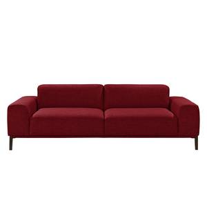 Sofa Chariot (2,5-Sitzer) Webstoff Weinrot