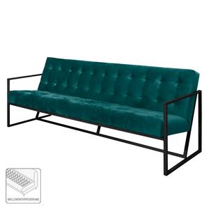 Sofa Charm I Microfaser (3-Sitzer) Petrol