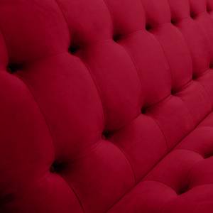 Sofa Charm I Microfaser (3-Sitzer) Kirschrot