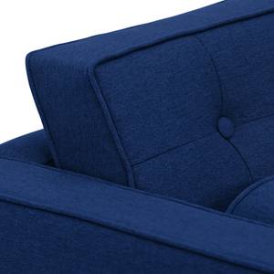 Sofa Chelsea (2-Sitzer) Webstoff Stoff Ramira: Blau - Kufen