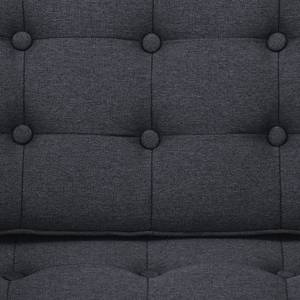 Canapé Chelsea (2 places) Tissu Tissu Milan : Anthracite - Cylindre
