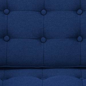 Sofa Chelsea (3-Sitzer) Webstoff Stoff Ramira: Blau - Zylinder