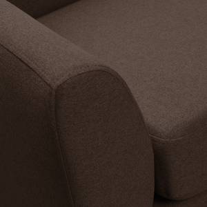 Sofa Chirk (3-Sitzer) Webstoff Espresso