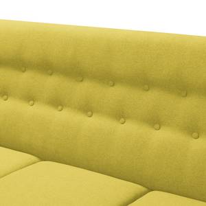 Sofa Chirk (3-Sitzer) Webstoff Lemon