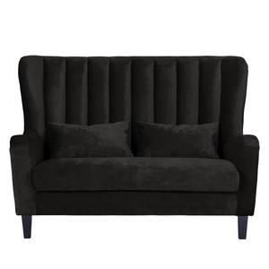 Sofa Cocoa (2-Sitzer) Samt Schwarz