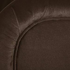 Sofa Cocoa (2-Sitzer) Samt Samtstoff - Bisonbraun