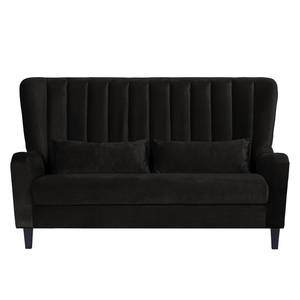 Sofa Cocoa (3-Sitzer) Samt Schwarz