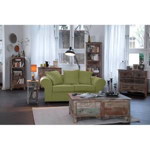 Sofa Colmar (2-Sitzer) Webstoff Olivgrün