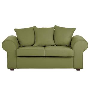 Sofa Colmar (2-Sitzer) Webstoff Olivgrün
