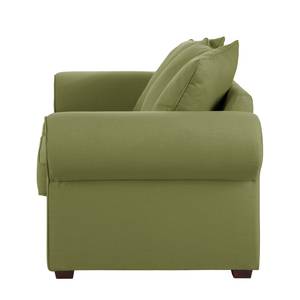 Sofa Colmar (2-Sitzer) Webstoff Olivgrün