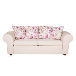 Sofa Colmar (3-Sitzer) Beige / Rosa