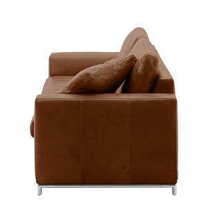 Canapé Concept102-M (2,5 places) Cuir véritable - Marron - Sans coussin