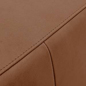 Canapé Concept102-M (2,5 places) Cuir véritable - Marron - Sans coussin