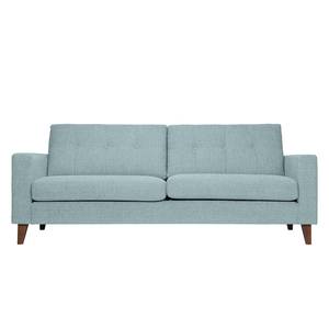 Sofa Cooper (3-Sitzer) Webstoff Stoff Akenia: Hellblau