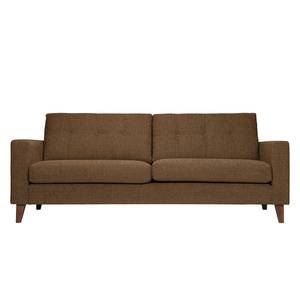 Sofa Cooper (3-Sitzer) Webstoff Stoff Akenia: Hellbraun