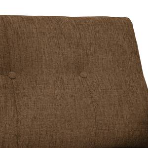 Sofa Cooper (3-Sitzer) Webstoff Stoff Akenia: Hellbraun