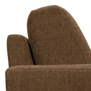 Sofa Cooper (3-Sitzer) Webstoff Stoff Akenia: Hellbraun