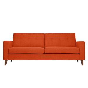 Sofa Cooper (3-Sitzer) Webstoff Stoff Akenia: Orange