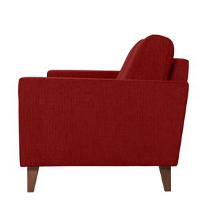 Sofa Cooper (3-Sitzer) Webstoff Stoff Akenia: Rot