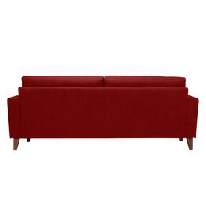 Sofa Cooper (3-Sitzer) Webstoff Stoff Akenia: Rot