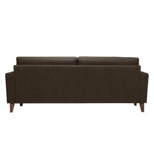 Canapé Cooper (3 places) Tissu Tissu Kiara : Gris-Marron