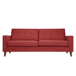 Sofa Cooper (3-Sitzer) Webstoff Stoff Kiara: Rot