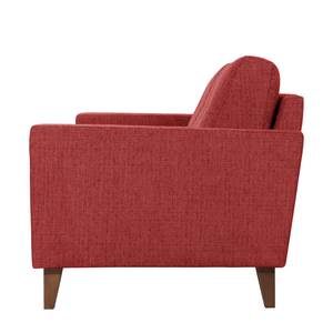 Sofa Cooper (3-Sitzer) Webstoff Stoff Kiara: Rot