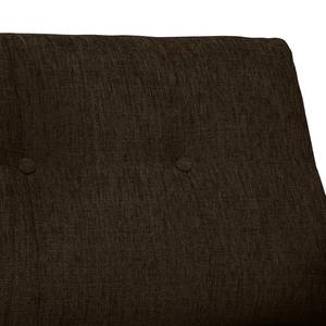 Sofa Cooper (3-Sitzer) Webstoff Stoff Akenia: Braun