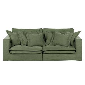 Sofa Coral Beach (3-Sitzer) Webstoff Webstoff - Olivgrün