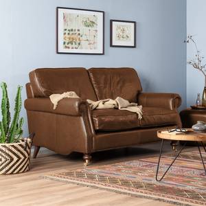 Sofa Corris (2-Sitzer) Echtleder - Braun