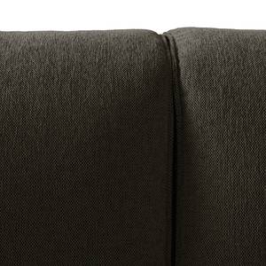 Sofa Crawford (3-Sitzer) I Schwarz - Grau - Textil - 225 x 77 x 90 cm