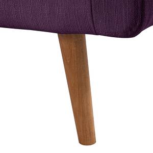 Sofa Croom I (3-Sitzer) Violett - Textil - 184 x 84 x 81 cm