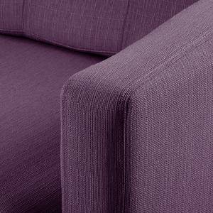 Sofa Croom I (3-Sitzer) Violett - Textil - 184 x 84 x 81 cm