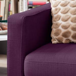 Sofa Croom I (3-Sitzer) Violett - Textil - 184 x 84 x 81 cm