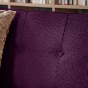 Sofa Croom I (3-Sitzer) Violett - Textil - 184 x 84 x 81 cm