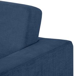 Sofa Croom II (3-Sitzer) Webstoff Dunkelblau